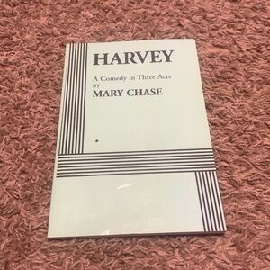 Harvey - A comedy in Three Acts by Mary Chase, book, Harvey book, good book,book